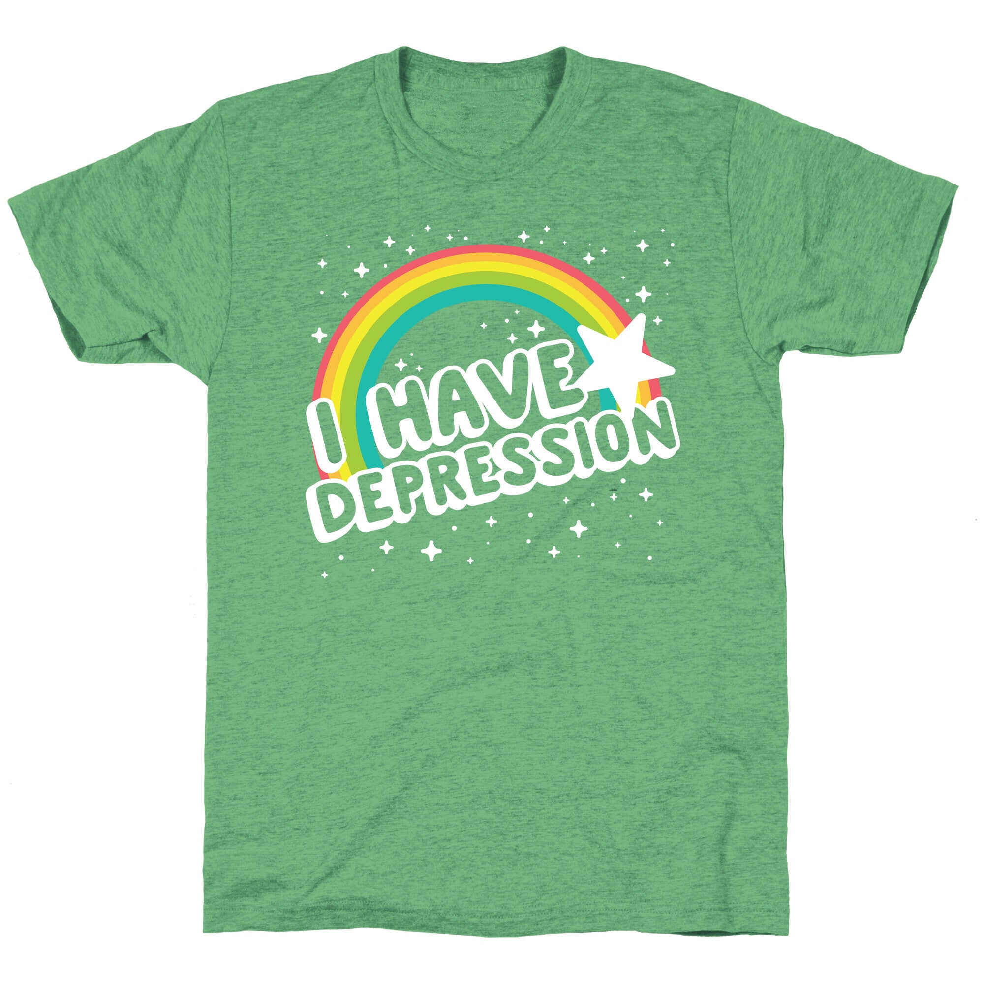 I Have Depression Unisex Triblend Tee